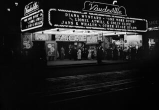[Vaudeville movie theater.]