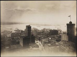 Waterfronts, New York Bay and Sky Lines, Ice Flow.