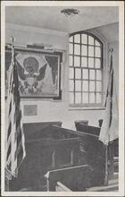 [Washington's Pew at St. Paul's Chapel.]