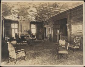 [Residence. Interior, parlor.]