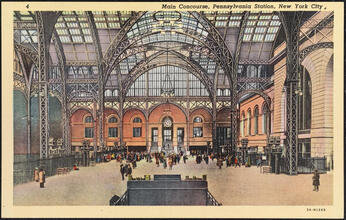 Main Concourse, Pennsylvania Station, New York City