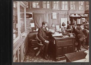 Steward and His Assistant 1902.