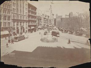 Street Scenes, Broadway & Union Square.
