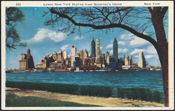 Lower New York Skyline from Governor's Island