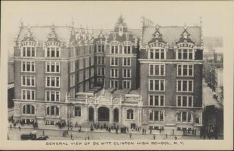 General View of DeWitt Clinton High School, N.Y.