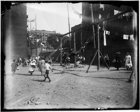 Playground in Poverty Gap (West 28th Street).