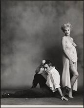 [Jason Robards Jr. as Manley Halliday and Rosemary Harris as Jere Halliday in "The Disenchanted".]