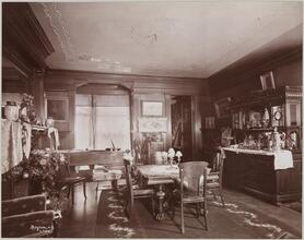 [Interiors, Dining Room.]