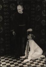 Donald Marye in title role of Dr. Faustus and Sudie Bond as Dog.