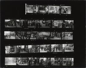 [Scenes around Union Square and Gramercy Park.]