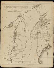 A Map of the Country which was the scene of operations of the Northern Army; including the Wilderness through which General Arnold marched to attack Quebec.