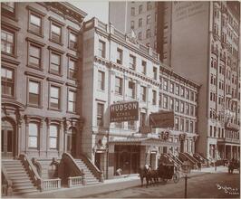 Street Scenes - 1904.  W. 44th St. No. Side Bet. Broadway & 6th Ave.  Hudson Theatre.
