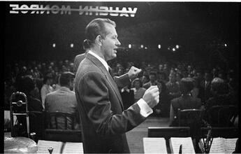 Vaughn Monroe [Monroe and band performing.]