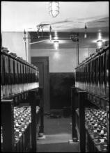 [NBC studio's battery room.]