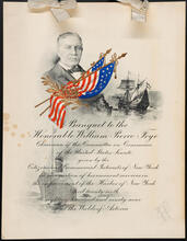 Banquet to the Honorable William Pierce Frye, Chairman of the Committee on Commerce of the United States Senate