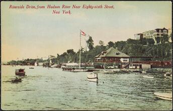 Riverside Drive, from Hudson River Near Eighty-sixth Street, New York.