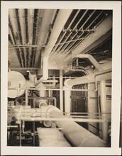 [Interior, detail of air ducts.]