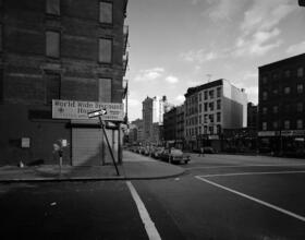 [Looking east on Canal Street from the intersection of Division Street.]