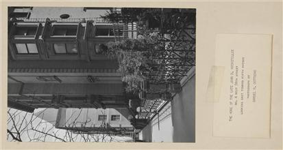 The home of the late John D. Rockefeller, No. 4 West 54th Street.  Looking east toward 5th Avenue.