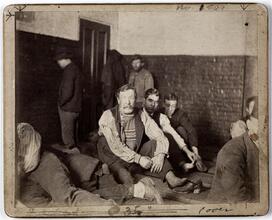 In the Tenderloin, Police Station lodging room -- abolished by Roosevelt.