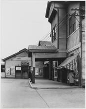 The Weehawken Ferry Story [Entrance to the ferry terminal.]