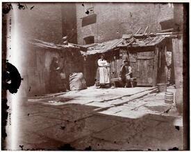 Yard in Jersey Street Tenement.