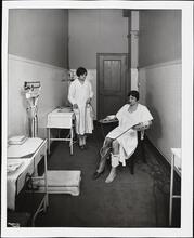 [Unidentified Woman being Medically Examined.]
