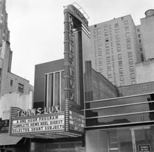 [Trans-Lux movie theater.]