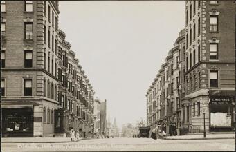 141st St., east from Amsterdam Ave, New York.