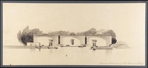 [Building design for the 1939 New York World's Fair.]
