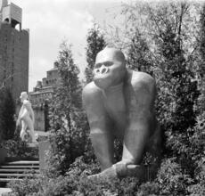 [Sculpture garden.]