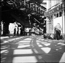 Elevated Train Station.