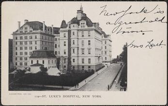 St. Luke's Hospital, New York.