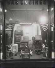 [Display window, gas appliances.]