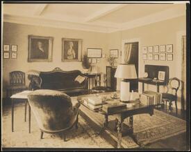 [Interior of residence.]