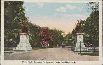 Park Circle Entrance to Prospect Park, Brooklyn N. Y.