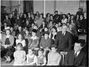 [Audience at an unidentified event.]