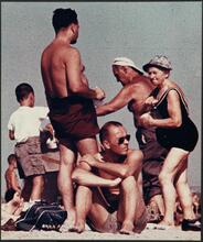 Untitled [Coney Island beach.]