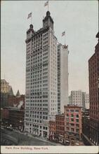 Park Row Building, New York.