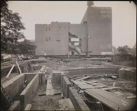 Theatre, New Montauk, Removing Building.