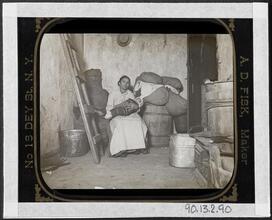 In the home of an Italtian Ragpicker, Jersey Street.