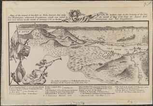 [Map of rural Upper Manhattan in 1781.]