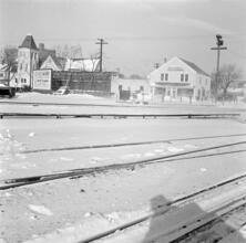 [Hempstead after a snowstorm.]