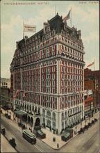 Knickerbocker Hotel, New York.