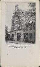 Hook & Ladder No. 68 and Engine No. 158, Eighth St. L.I. City.