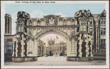 Gate, College of the City of New York.