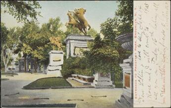Entrance to Prospect Park, Brooklyn, N. Y.