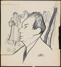 [J. Otis Swift, nature editor of the World Telegram and founder of the Yosian Brotherhood.]