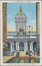 Grand Central Terminal and New York Central Building, New York.