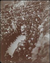 Funeral, General Booth Tucker Killed in 20th Cent. Express.